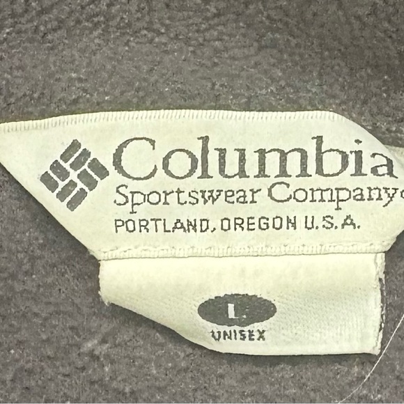 Columbia Charcoal Fleece Half-Zip Pullover - Picture 3 of 5